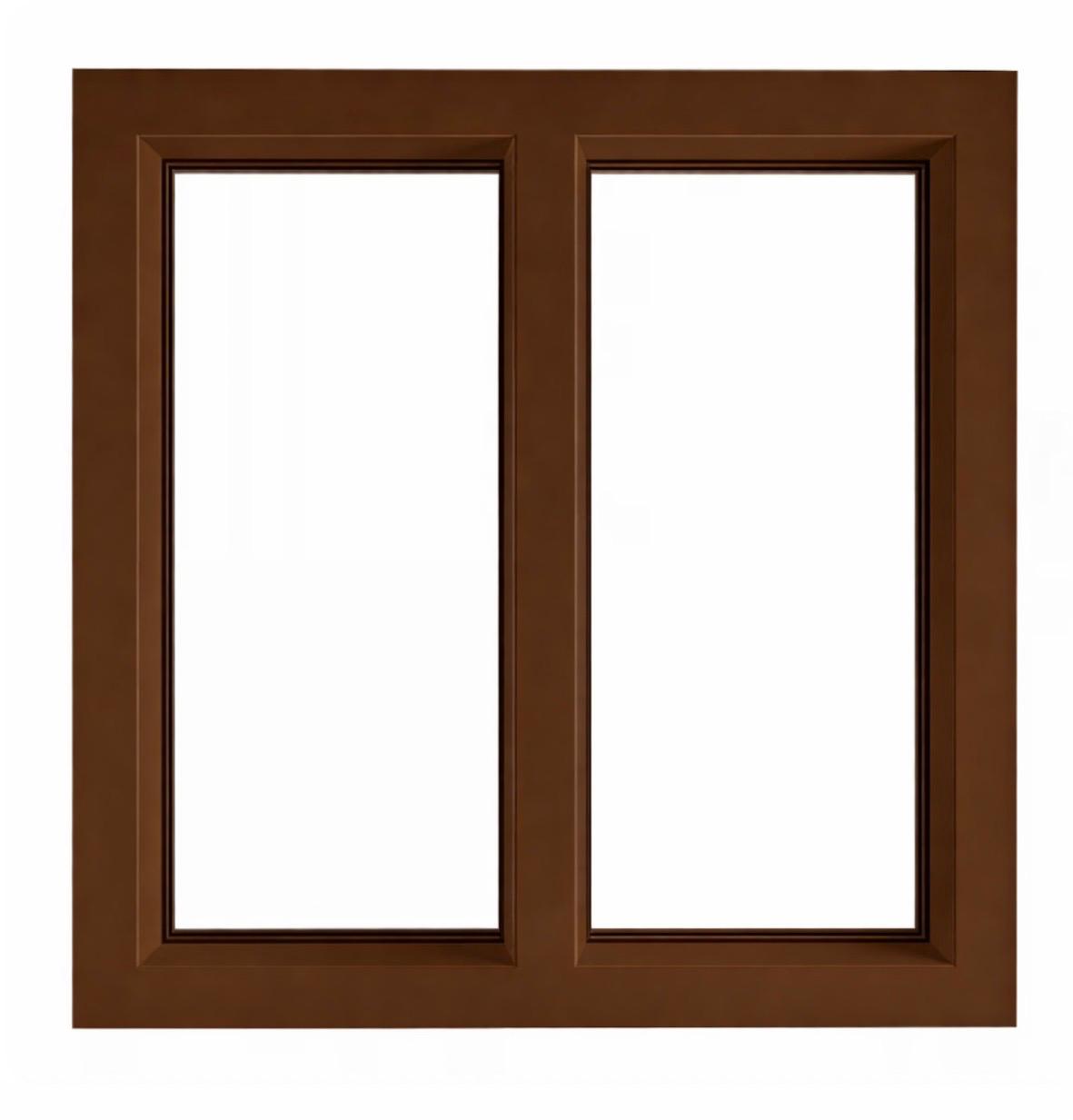 Houten Dubbel Vastglas